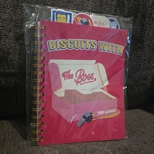 Ted Lasso | 'Biscuits with the Boss' Notebook Journal